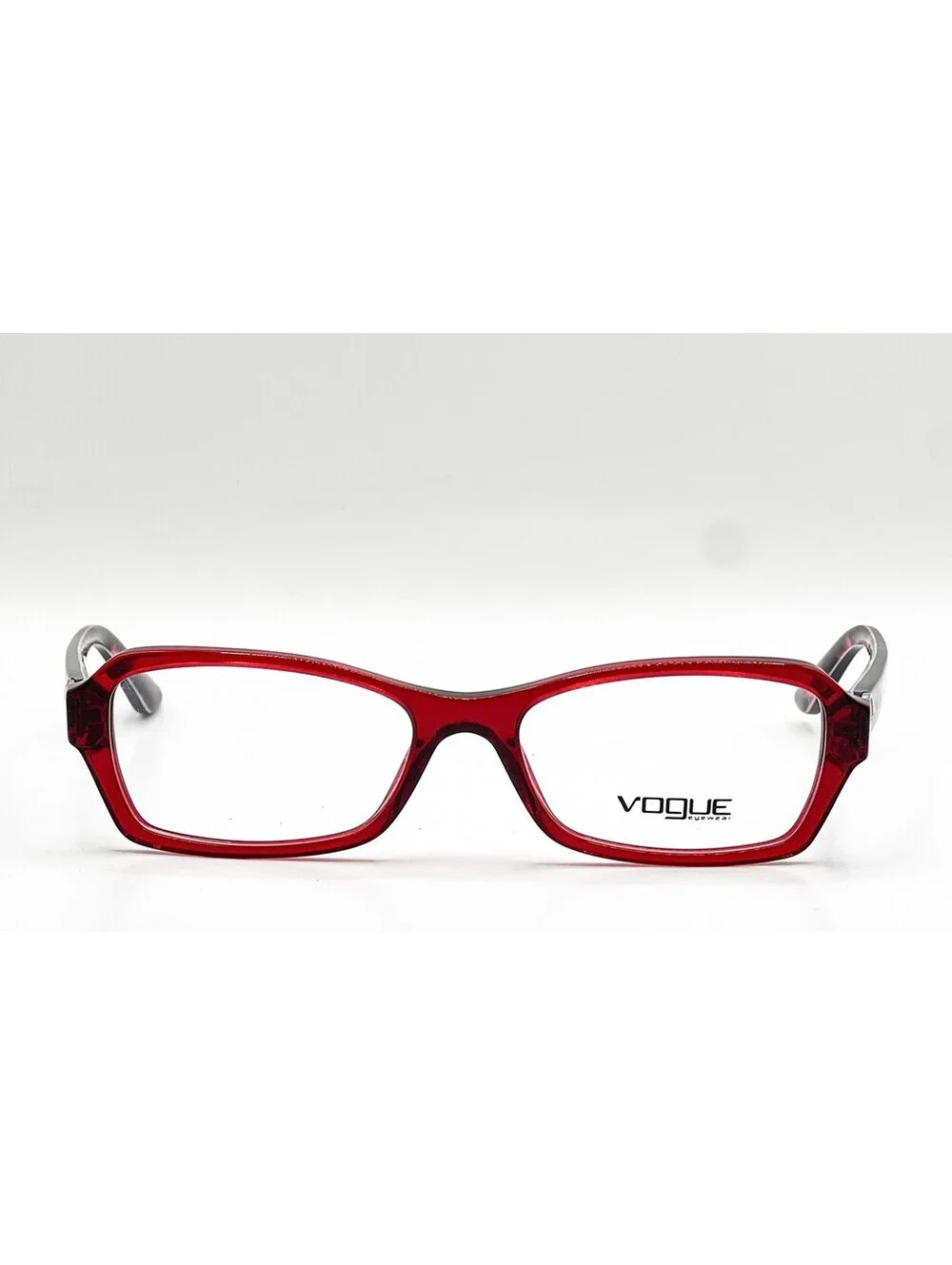 Vogue Vo 2738-B W905 Transparent Red Authentic Eyeglasses 52-16-135